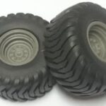 Roues de transport n°2, 2 pièces