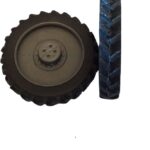 Roues étroites avant grandes, 2 pièces