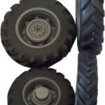 Roues tracteur avant et arrière