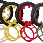 Jumelage roues étroites arrière gris