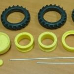 Kit jumelage avant 48 mm jaune