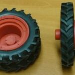Kit jumelage avant 48 mm rouge
