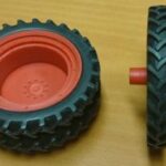 Kit jumelage arrière 60 mm rouge