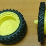 Kit jumelage arrière 66 mm jaune