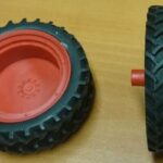 Kit jumelage arrière 66 mm rouge