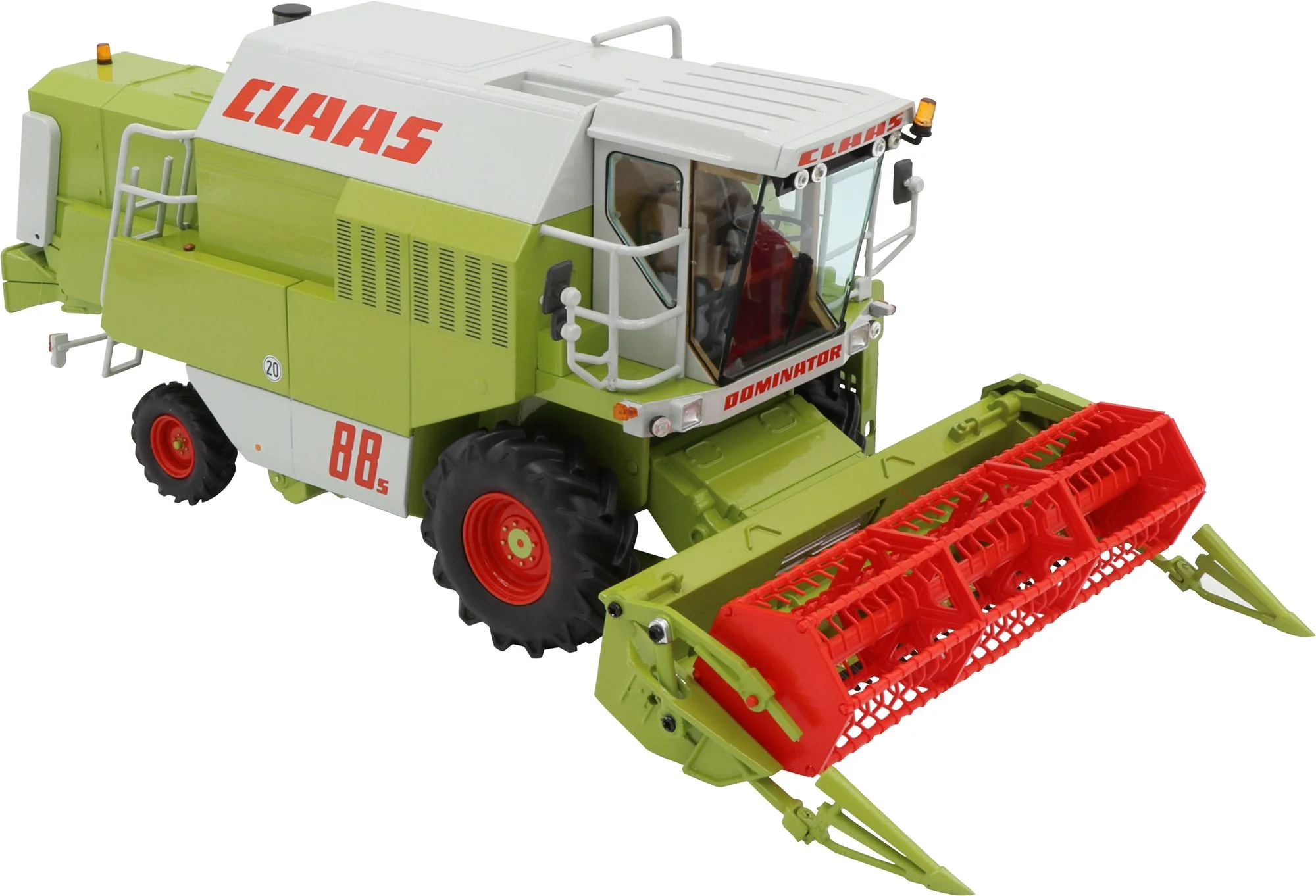 CLAAS Dominator 88S Moissonneuse batteuse avec chariot pour transport de coupe – Image 2