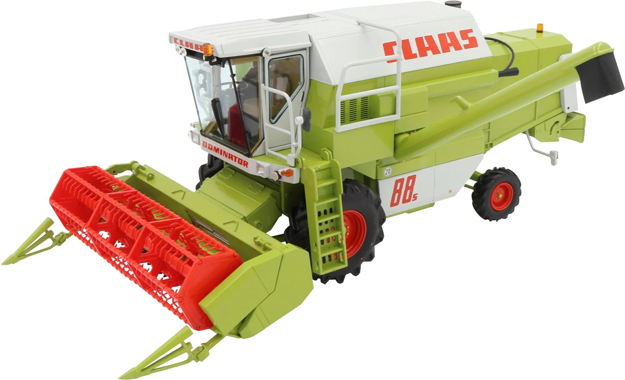 CLAAS Dominator 88S Moissonneuse batteuse avec chariot pour transport de coupe – Image 3