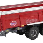 MAUPU BM71 EVO Benne 2 essieux, rouge