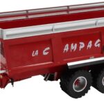 LA CAMPAGNE 71-24 Benne 2 essieux avec 2 jeux de réhausses