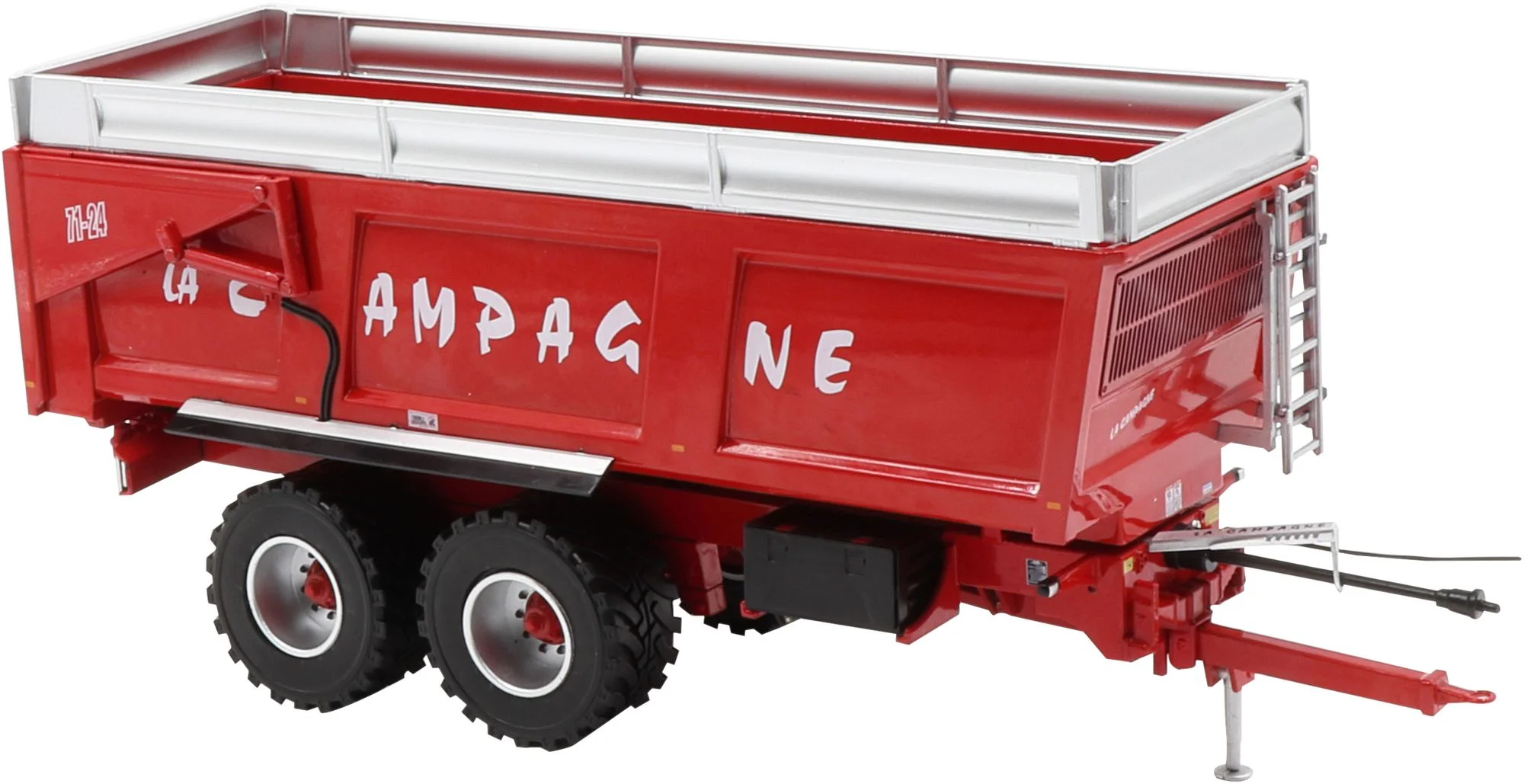 LA CAMPAGNE 71-24 Benne 2 essieux avec 2 jeux de réhausses – Image 3
