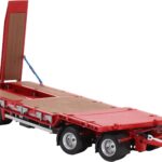 NOOTEBOOM ASDV 40-22 Remorque porte-engins 2+2 essieux avec rampes, rouge