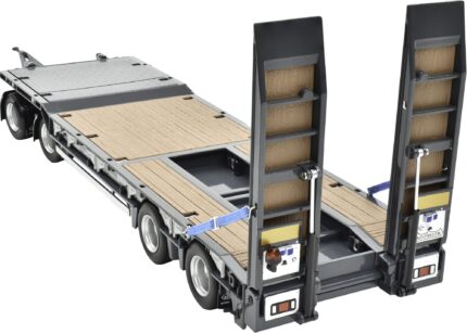 NOOTEBOOM ASDV 40-22 Remorque porte-engins 2+2 essieux avec rampes, grise – Image 3