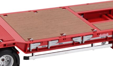 NOOTEBOOM ASDV 40-22 Remorque porte-engins 2+2 essieux avec rampes, rouge – Image 4