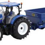 NEW HOLLAND T6.175 avec remorque