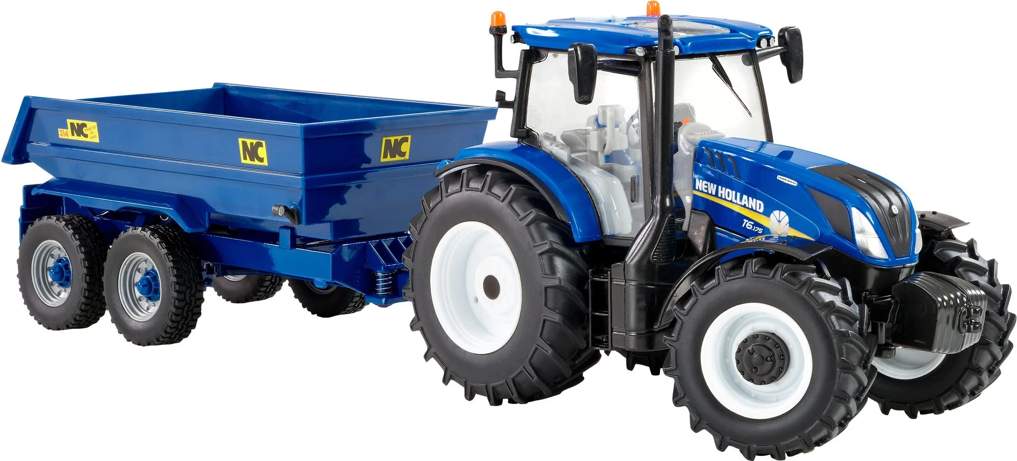 NEW HOLLAND T6.175 avec remorque – Image 2