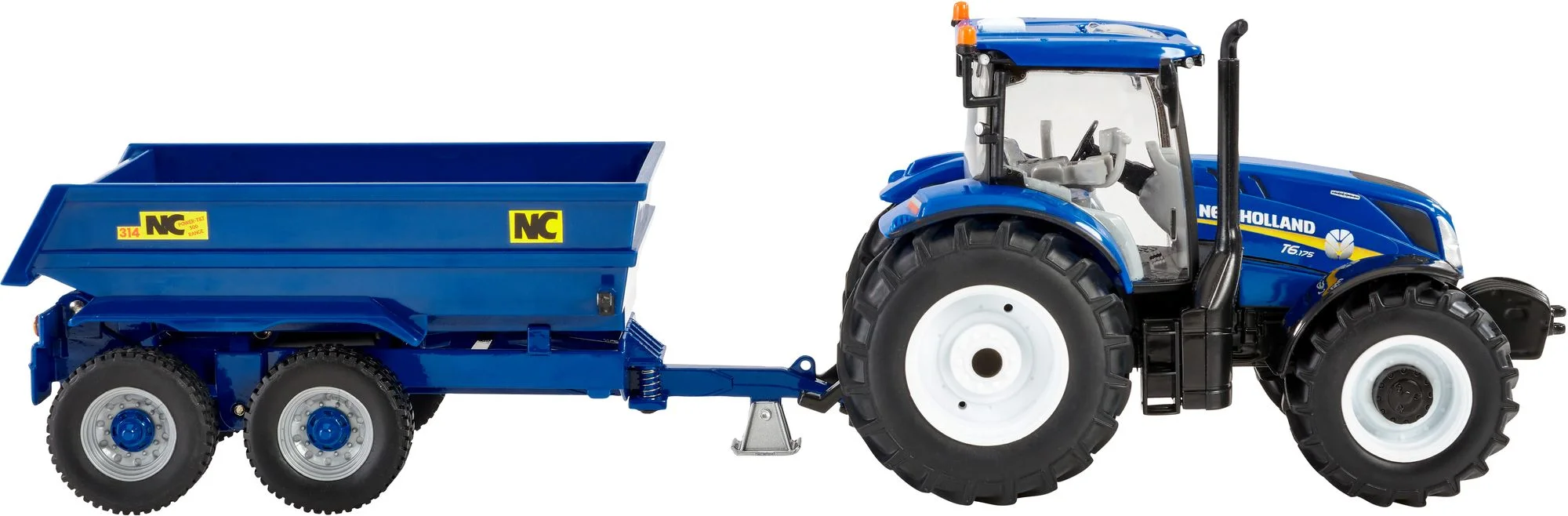NEW HOLLAND T6.175 avec remorque – Image 5
