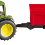 Tracteur MASSEY FERGUSON 7480 avec remorque basculante