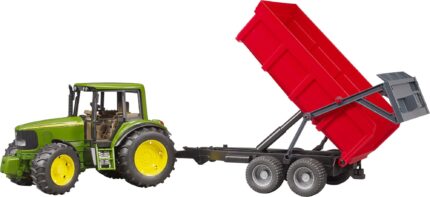 Tracteur MASSEY FERGUSON 7480 avec remorque basculante – Image 3
