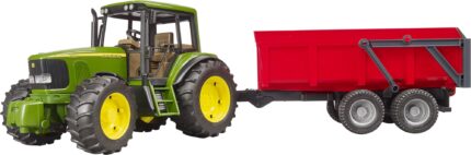Tracteur MASSEY FERGUSON 7480 avec remorque basculante – Image 4