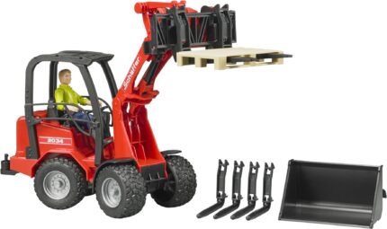 Valet de ferme SCHAEFFER 2034 avec accessoires et figurine – Image 4