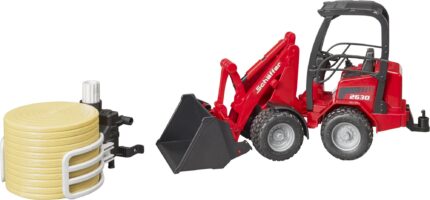 Valet de Ferme SCHAEFFER 2034 avec pince a balles et godet – Image 4