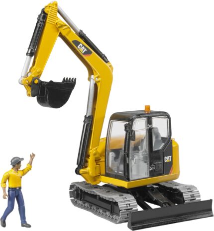 Minipelle CATERPILLAR avec figurine – Image 3