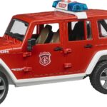 Voiture de pompier JEEP Rubicon avec figurines et accessoires