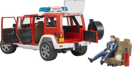 Voiture de pompier JEEP Rubicon avec figurines et accessoires – Image 6