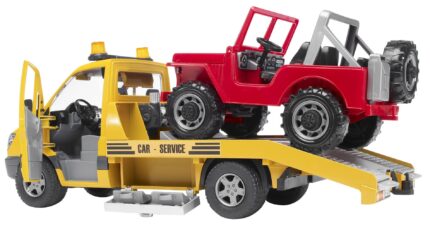 Camionnette MERCEDES Dépanneuse avec JEEP – Image 3