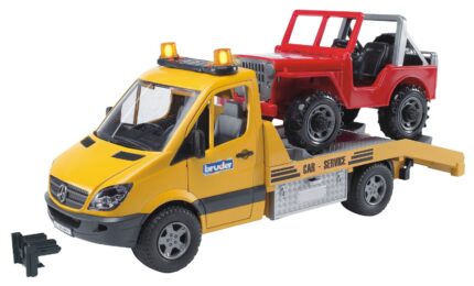 Camionnette MERCEDES Dépanneuse avec JEEP – Image 5