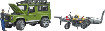 LAND ROVER avec remorque et moto DUCATI – Image 4