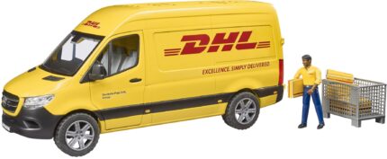 Fourgon MERCEDES Sprinter DHL avec accessoires – Image 3