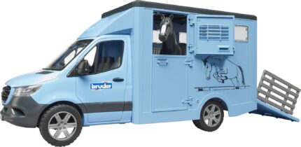 Van à chevaux MERCEDES Sprinter avec un cheval – Image 3