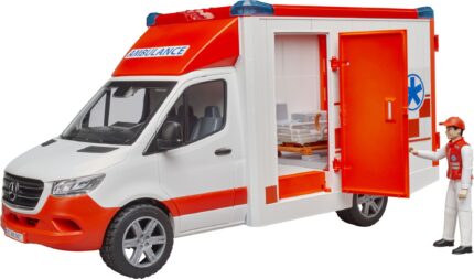 Ambulance MERCEDES Sprinter avec figurine – Image 3