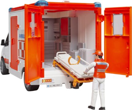 Ambulance MERCEDES Sprinter avec figurine – Image 5
