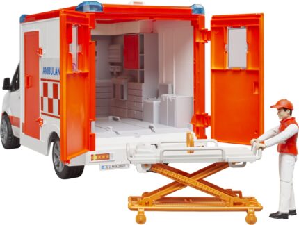 Ambulance MERCEDES Sprinter avec figurine – Image 6