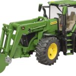 Tracteur JOHN DEERE 7R 350 avec chargeur