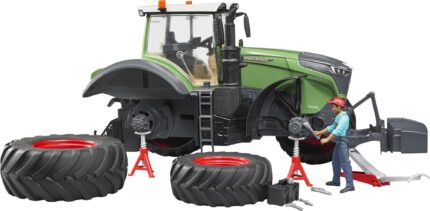 Tracteur FENDT 1050 Vario avec accessoires et figurine – Image 4
