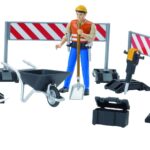 Coffret : Personnage avec accessoires de chantier