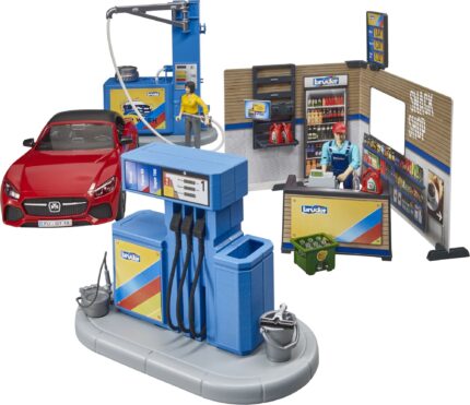 Station service et de lavage avec accessoires – Image 11