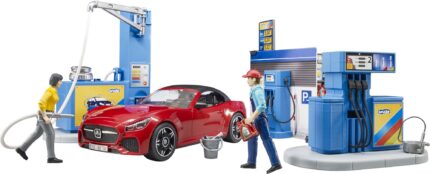 Station service et de lavage avec accessoires – Image 3