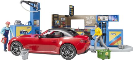 Station service et de lavage avec accessoires – Image 4