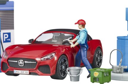 Station service et de lavage avec accessoires – Image 6