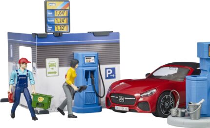 Station service et de lavage avec accessoires – Image 8