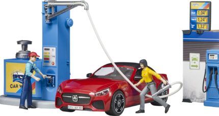 Station service et de lavage avec accessoires – Image 9