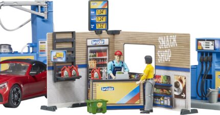 Station service et de lavage avec accessoires – Image 10