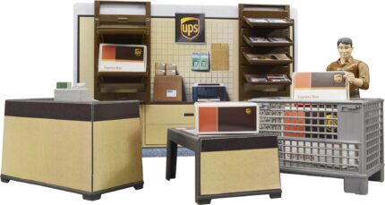 Agence d''expédition UPS avec accessoires – Image 3