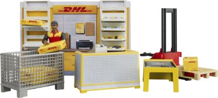 Agence d''expédition DHL avec transpalette, figurine et accessoires – Image 5