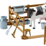Coffret : Enclos à vache avec personnage