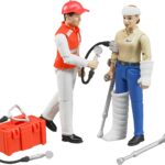 Figurine Ambulancier avec accessoires